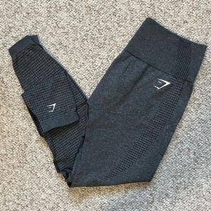 Gymshark Vital Seamless 2.0 leggings Sz L dark grey